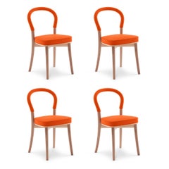 Set of Four Erik Gunnar Asplund 501 Göteborg Chair by Cassina