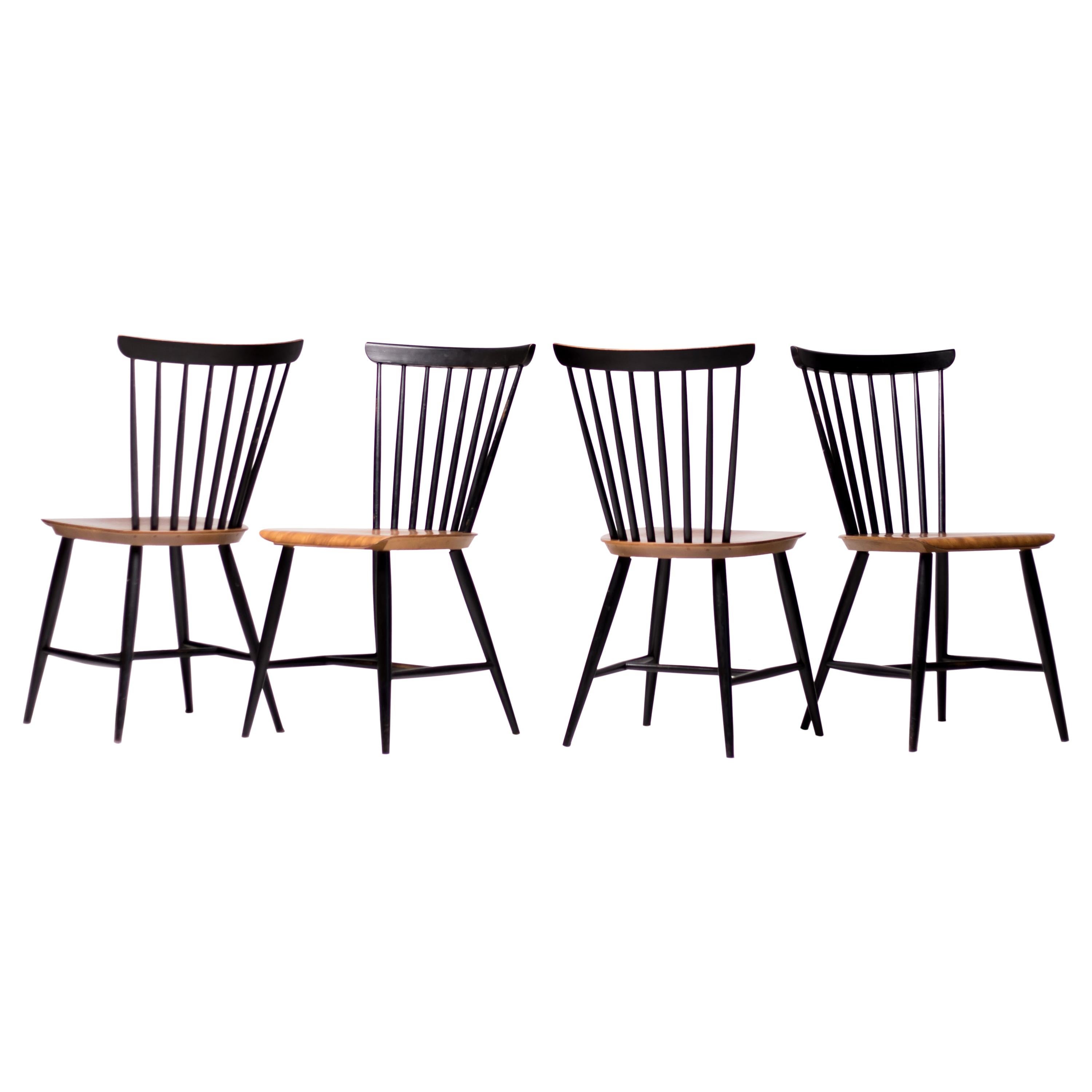 Set of Four Fanett Chairs by Ilmari Tapiovaara