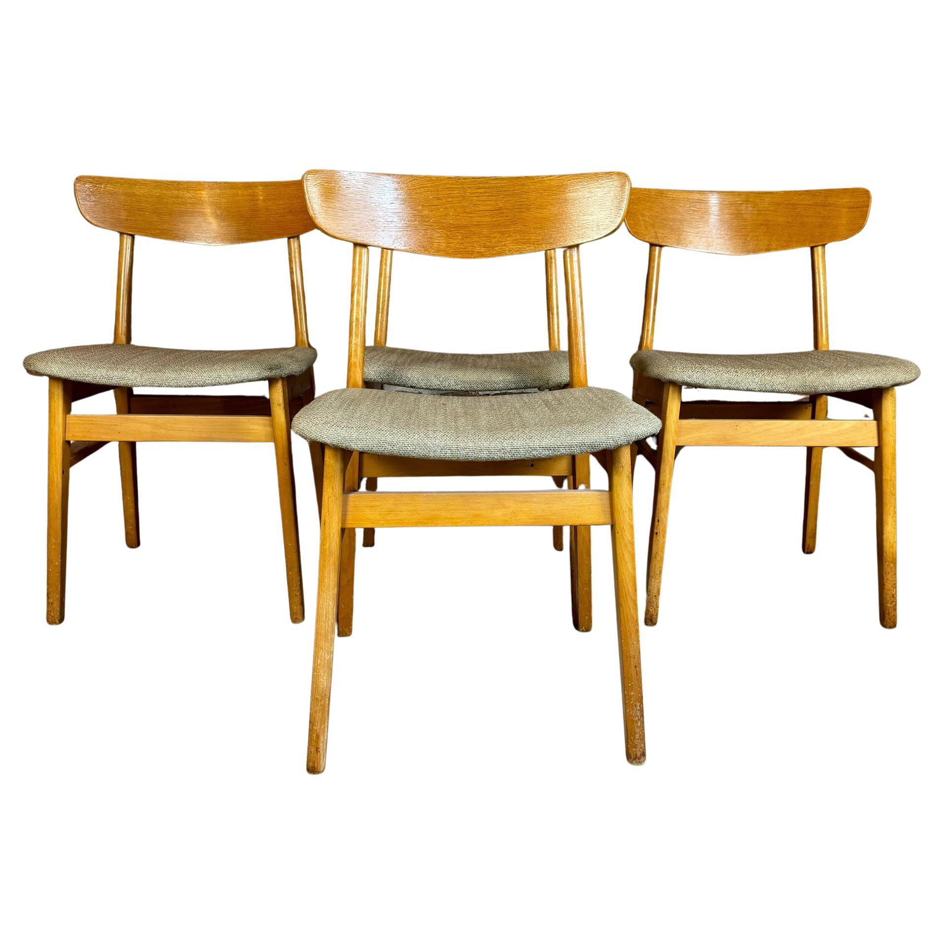 Set of four Farstrup chairs, Denmark 1960