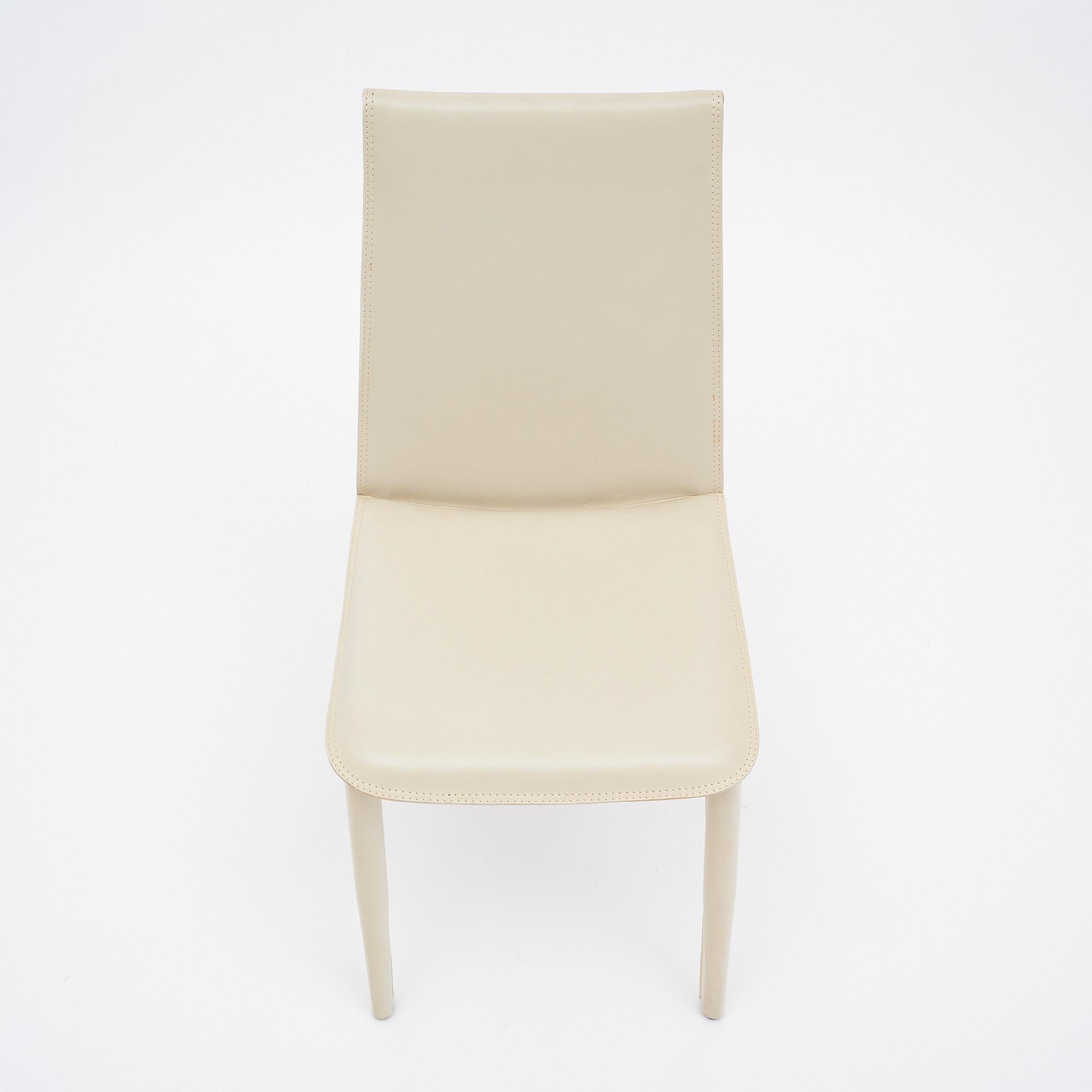 Modern Set of Four “Fasem Italy” Dining Chairs