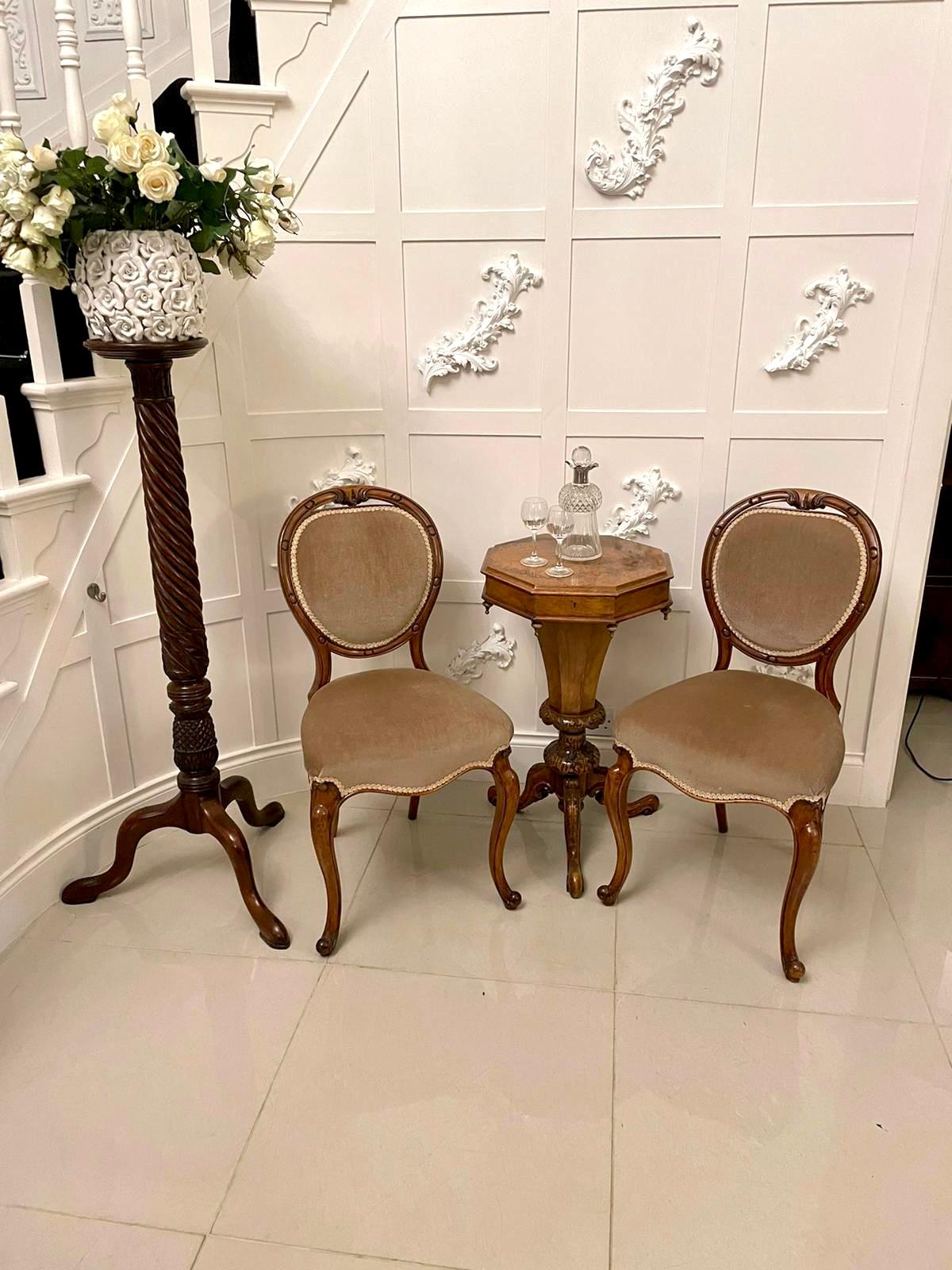 victorian dinning chairs