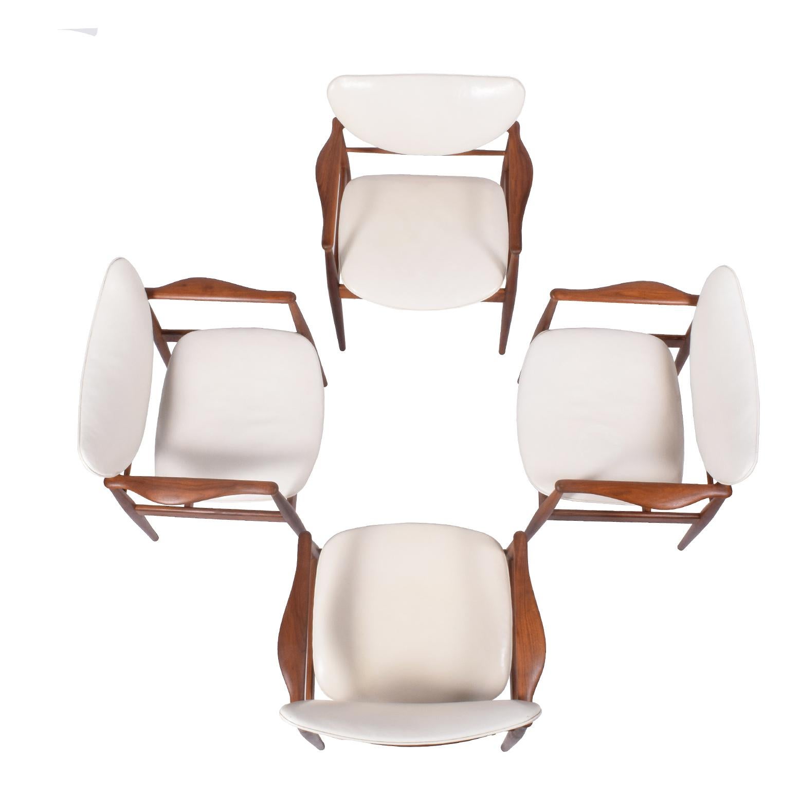 Quatre fauteuils « 48 » de Finn Juhl Bon état - En vente à Hudson, NY