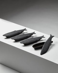 Set of Four Fish Casserole Dishes, Svenskt Tenn, Sweden, 1980s