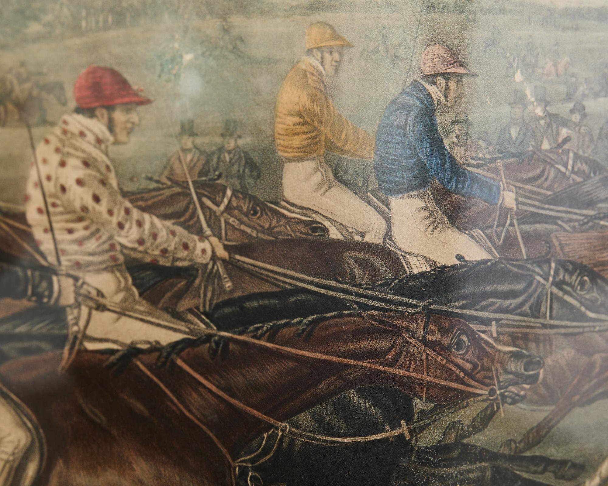 Set von vier Fores' National Sports Equestrian Prints von Herring im Angebot 6