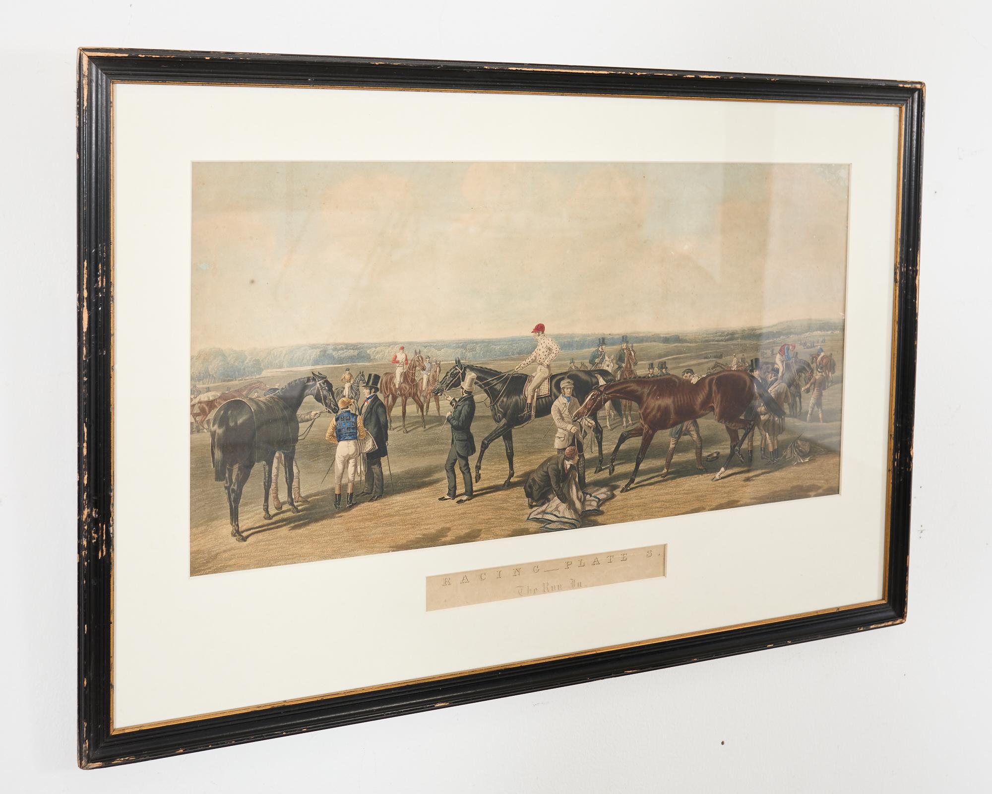 Set of Four Fores' National Sports Equestrian Prints by Herring For Sale 9