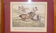 Set of Four Framed Equestrian Engravings