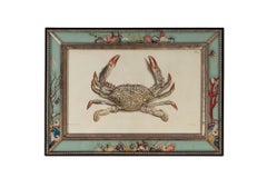 Set of Four Frames, Glass and Silvered Wood, circa 1970, France