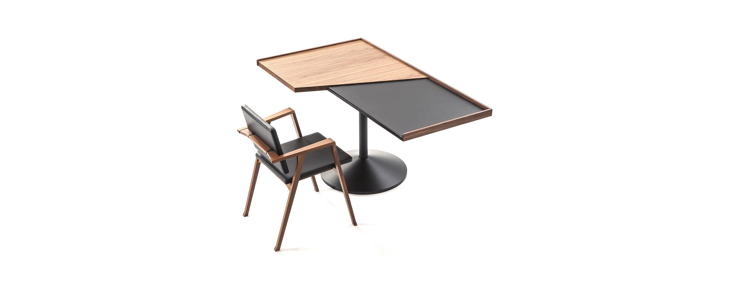 Mid-Century moderno Set di quattro sedie Franco Albini Luisa, Wood e tessuto di Cassina in vendita
