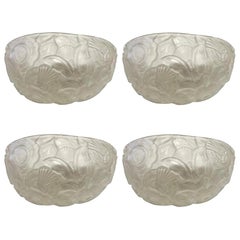 Set of Four French Art Deco Sconces