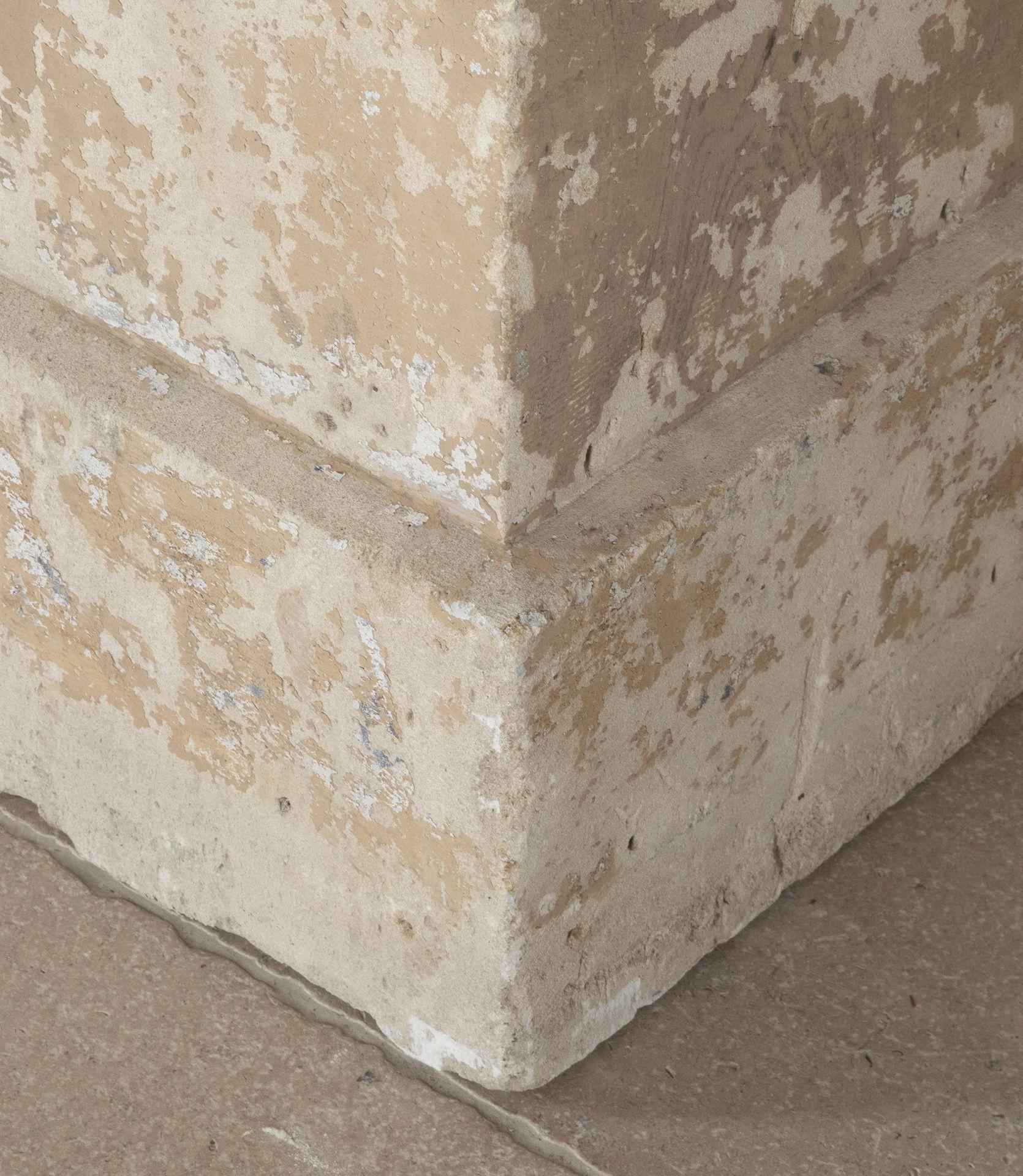 Set of Four French Cast Iron Urns on Stone Plinths For Sale 10