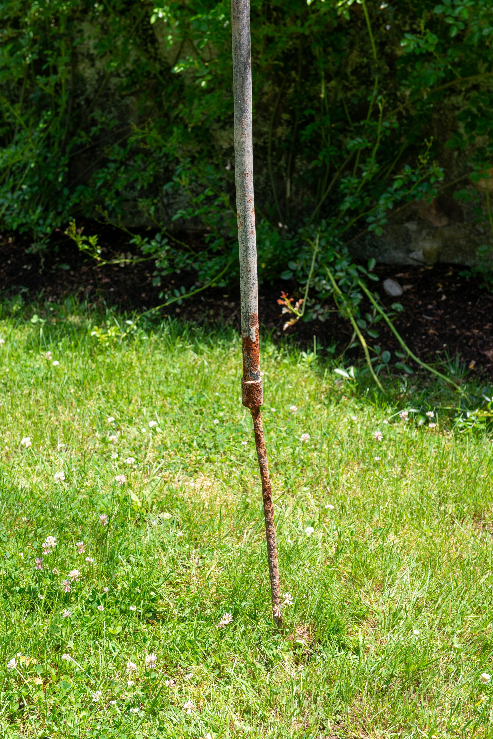 Iron Set of Four French garden Rose Trees For Sale