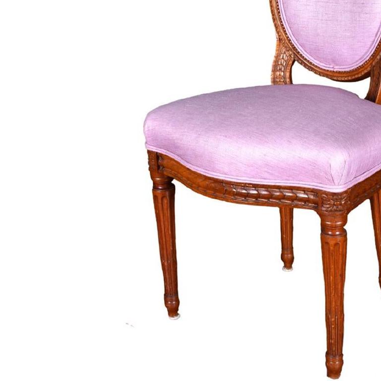 pink spindle chair