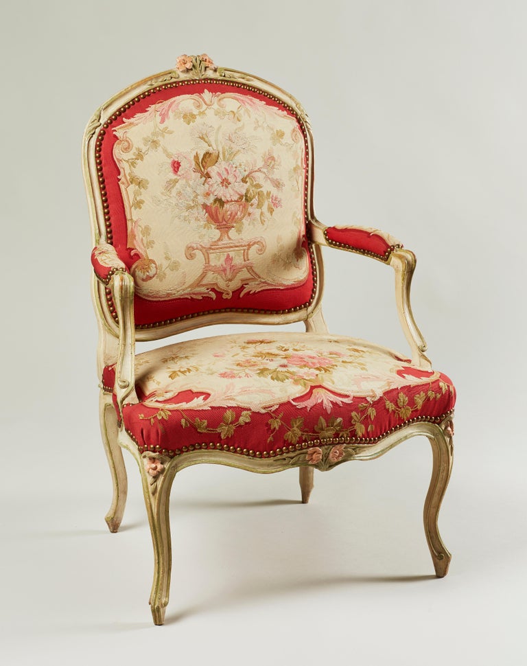 A rococo/Louis XV armchair, second half of the 18th century. - Bukowskis