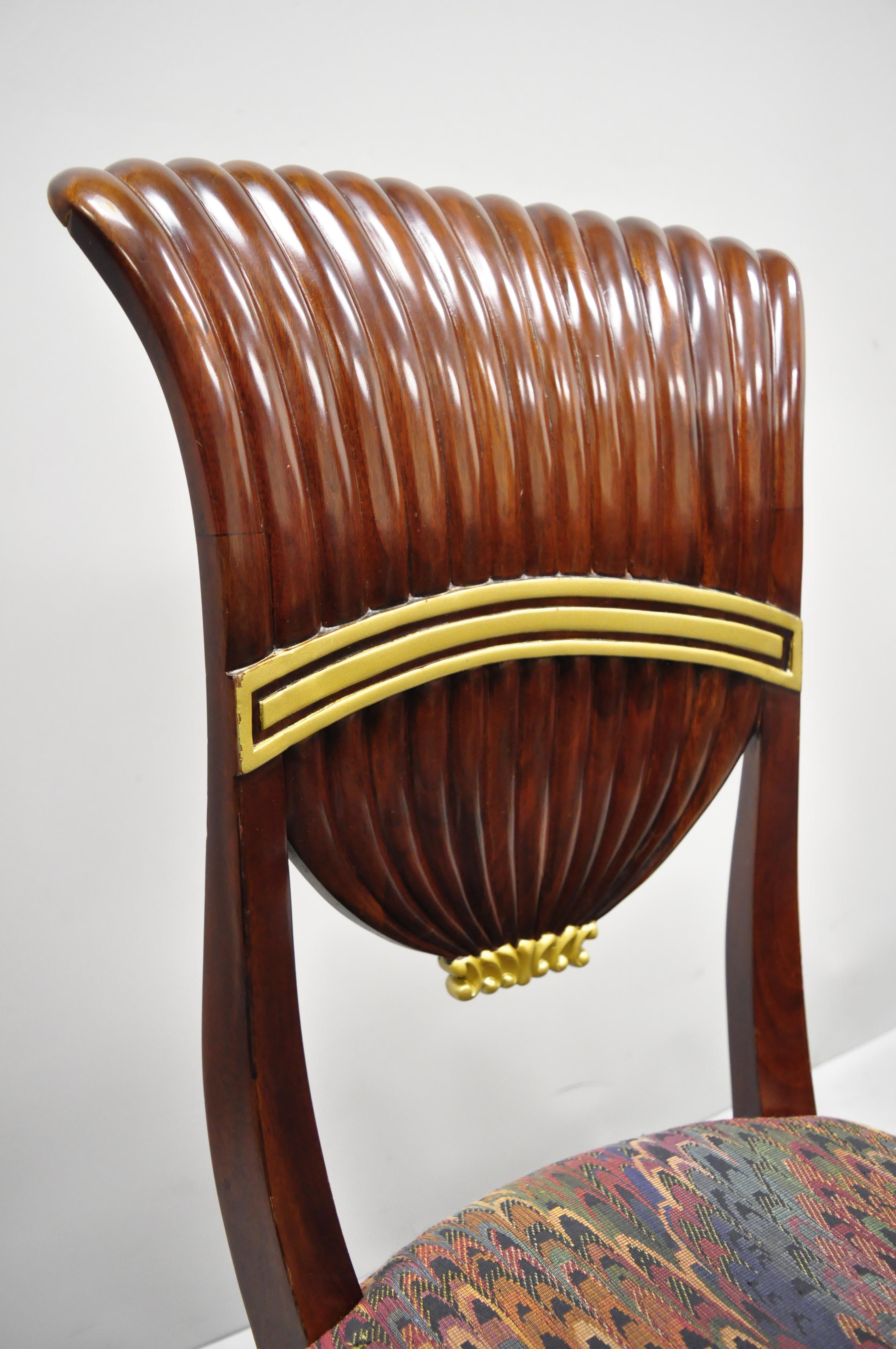 fan back dining chairs