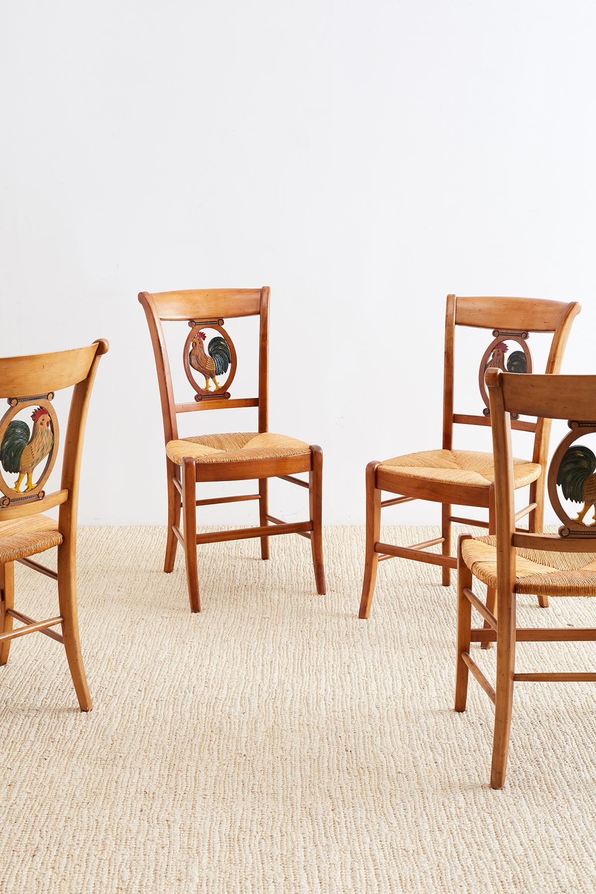 rooster dining chairs