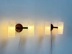 Satz von vier französischen Wandlampen