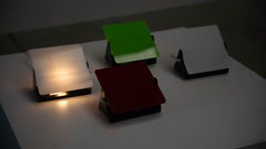 Set of four French wall lamps