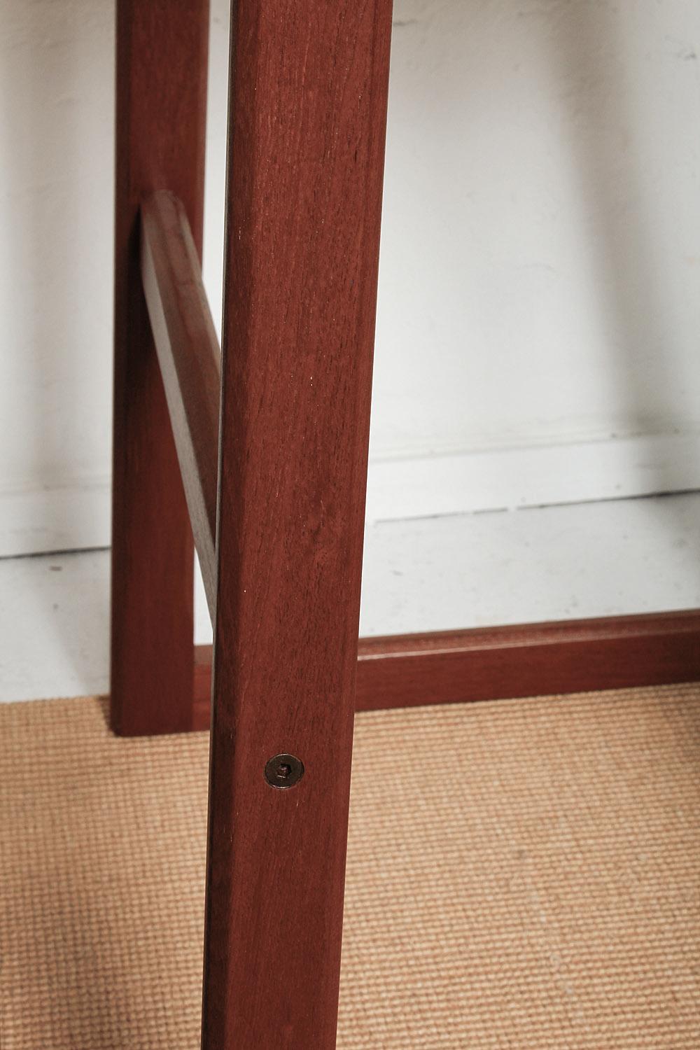 Set of Four Fully Restored Teak Bar Stools, Danish, 1960s 6