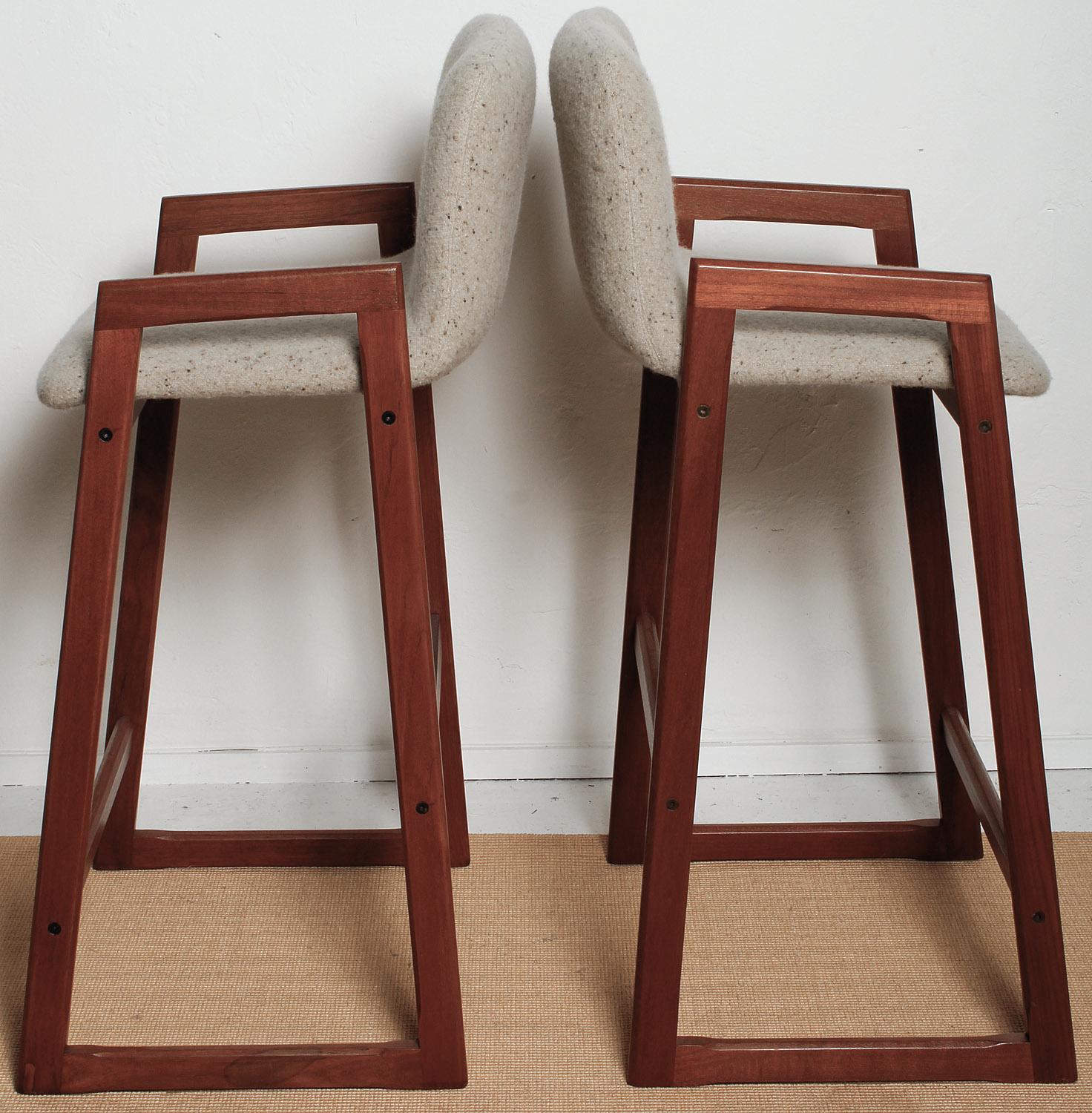 vintage danish bar stools