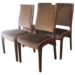 Set of Four G Plan 1970s Midcentury Dining Chairs