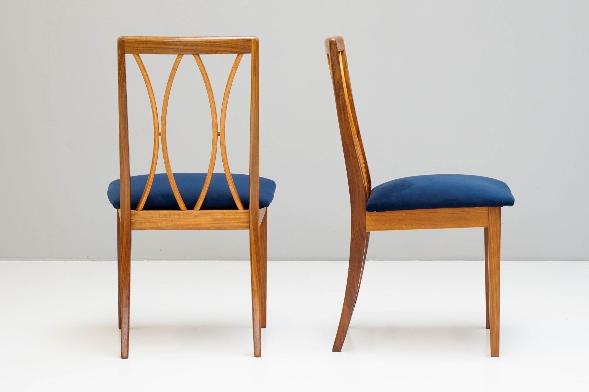 Set of Four G-Plan Dining Chairs In Good Condition For Sale In London, England