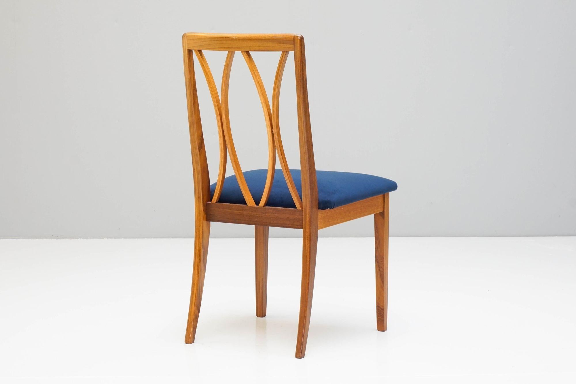 Set of Four G-Plan Dining Chairs For Sale 2