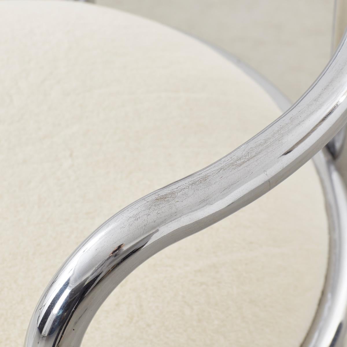 Set of four Gae Aulenti Locus Solus chairs, Poltronova, 1964 4