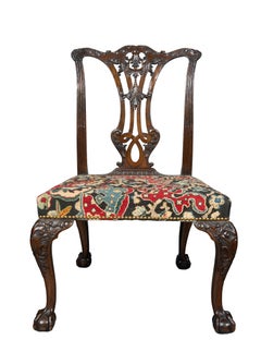 Set Of Four George II Mahogany Side Chairs