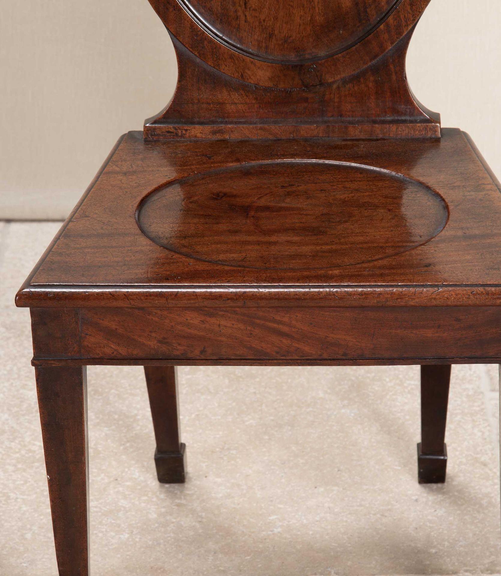 Set di quattro sedie da sala in mogano di Giorgio III in vendita 1