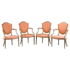 Set of Four George III Period Armchairs