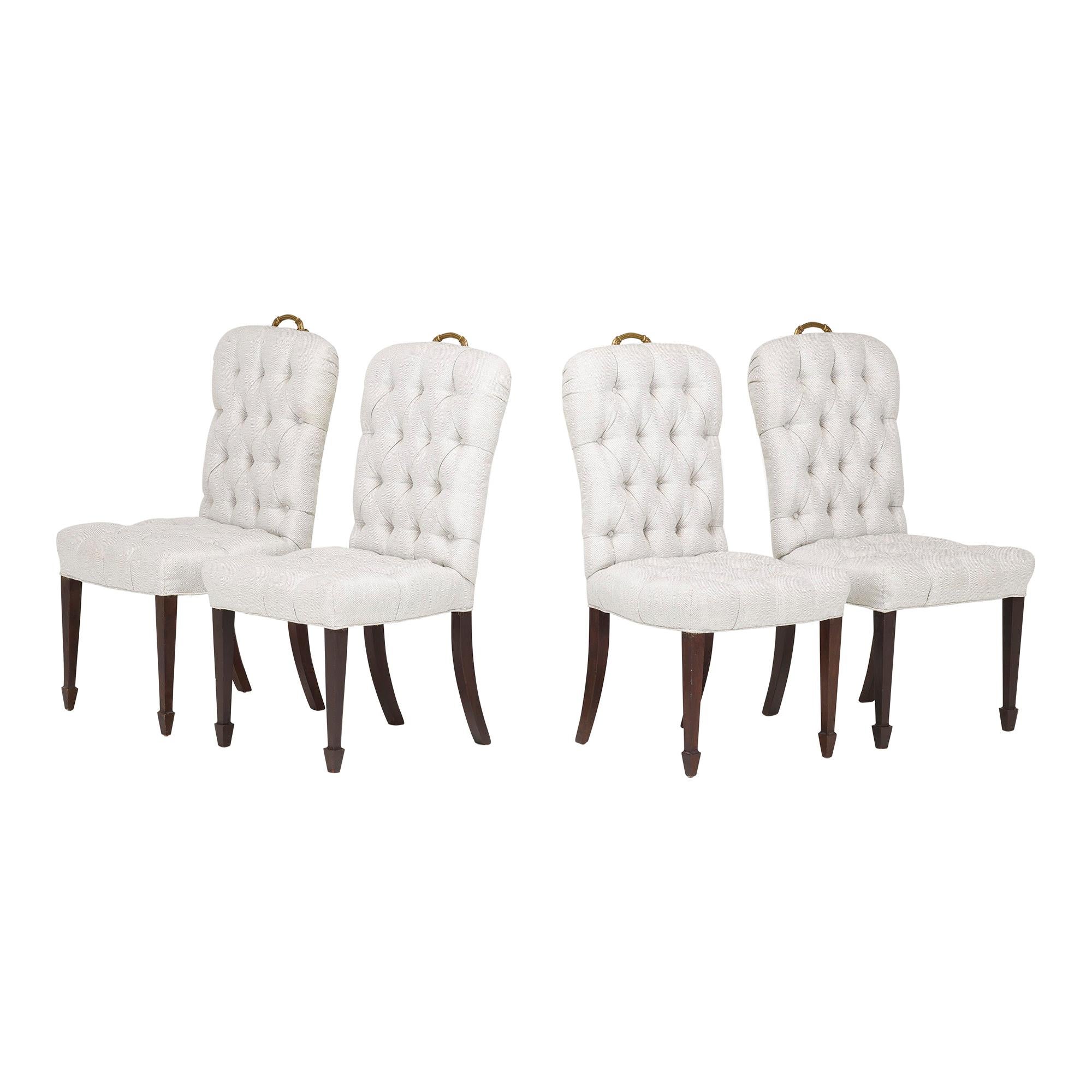 Set of Four George III Style Dining Chairs