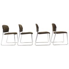 Vintage Set of Four Gerd Lange Chairs by Drabert, 1980s