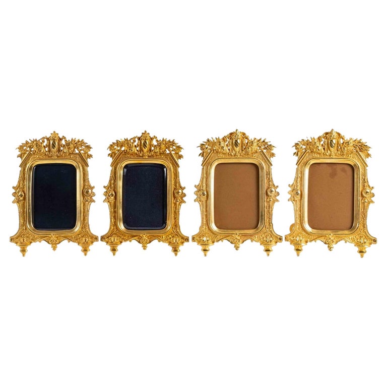 Set of Four Gilt Bronze Frames For Sale at 1stDibs