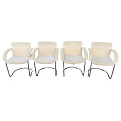 Set of Four Gino Sarfatti Dining Chairs by Saporiti Italia for Reupholstery
