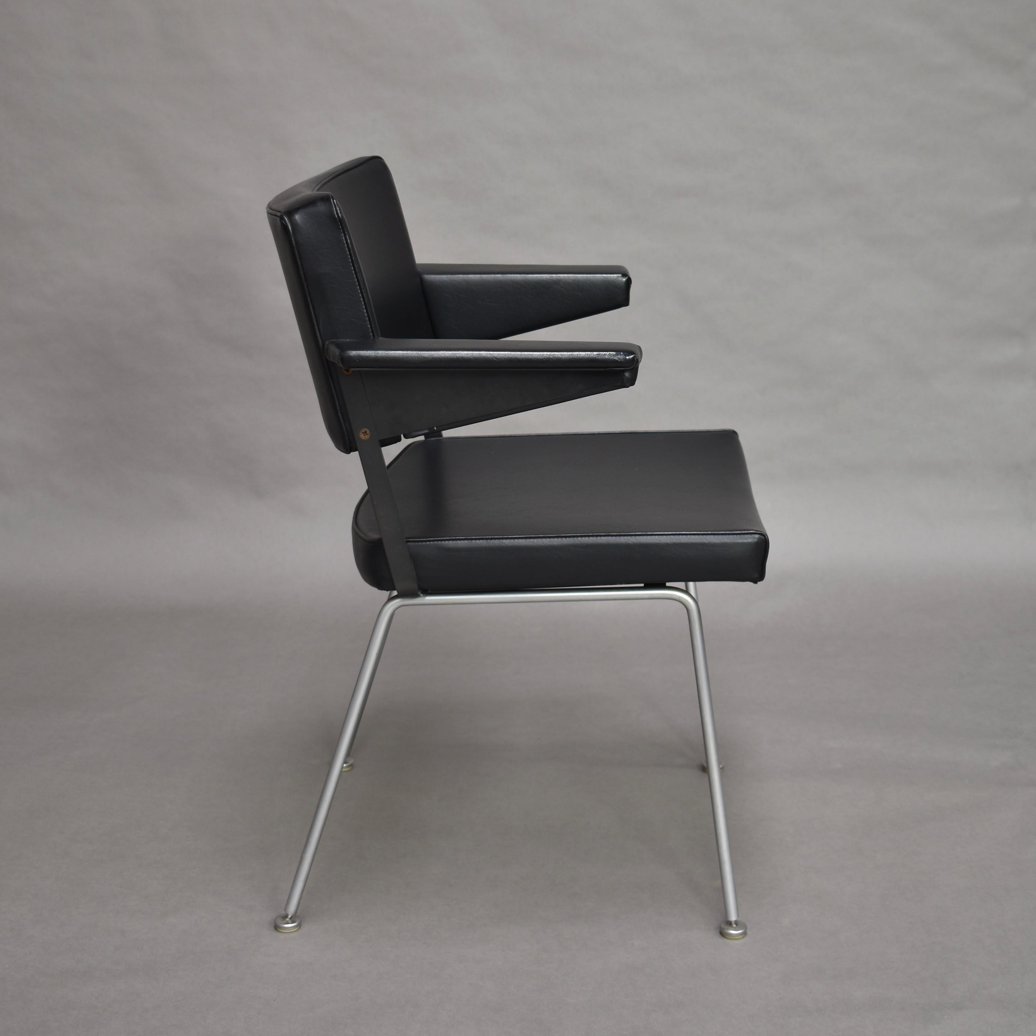 Set of Four Gispen Model 1265 Chairs by Cordemeyer, 1963 7