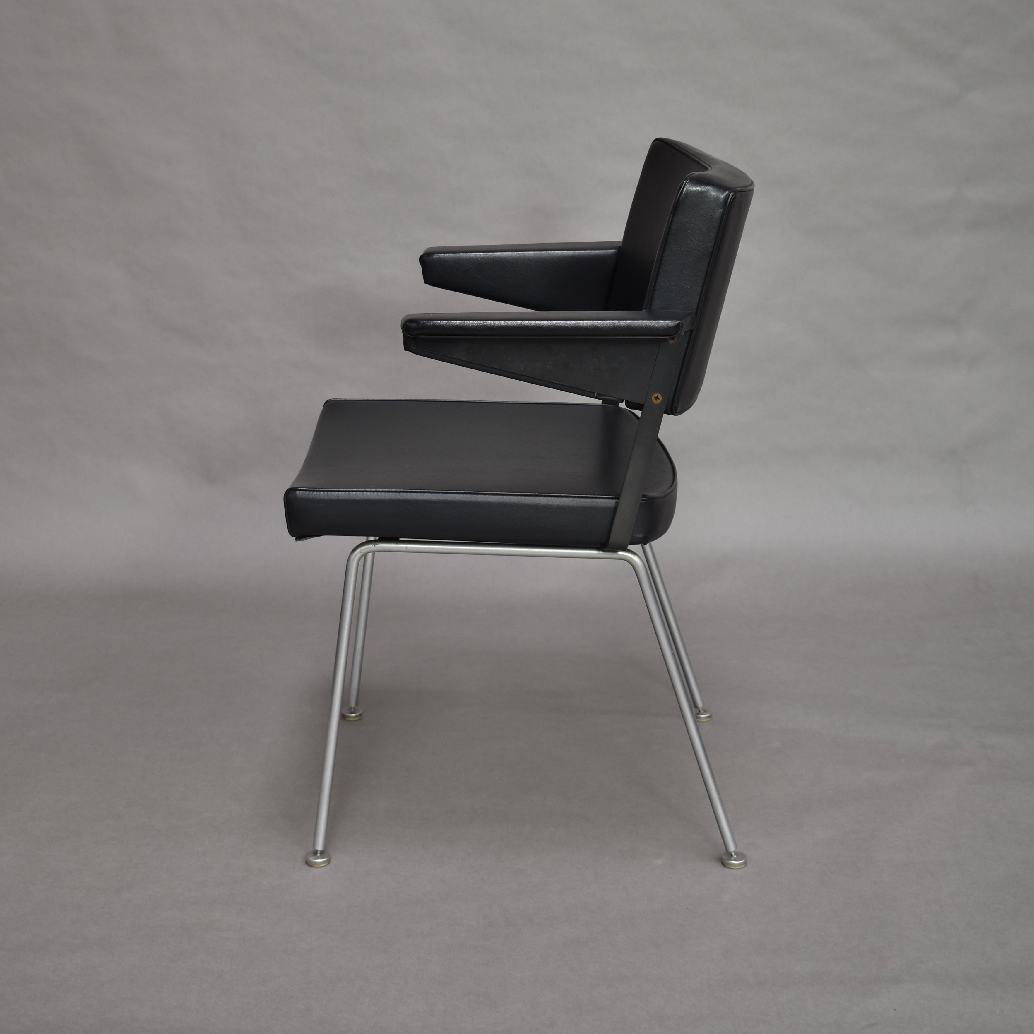 Set of Four Gispen Model 1265 Chairs by Cordemeyer, 1963 10
