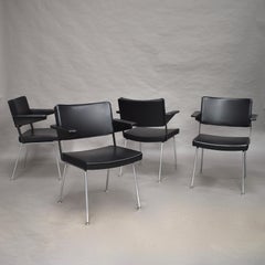 Set of Four Gispen Model 1265 Chairs by Cordemeyer, 1963