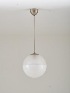 Set of four Glass Pendants by Böhlmarks, Swedish Modern, 1930s