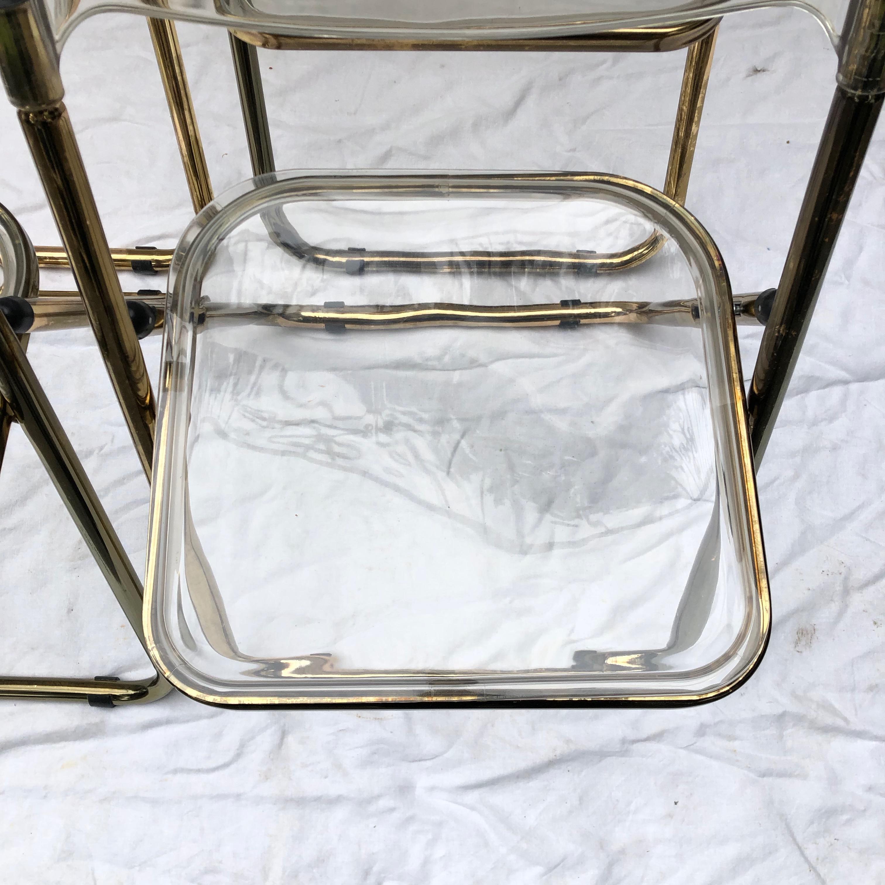 gold folding chairs