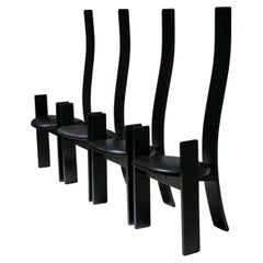Set of Four "Golem" Chairs by Vico Magistretti for Poggi