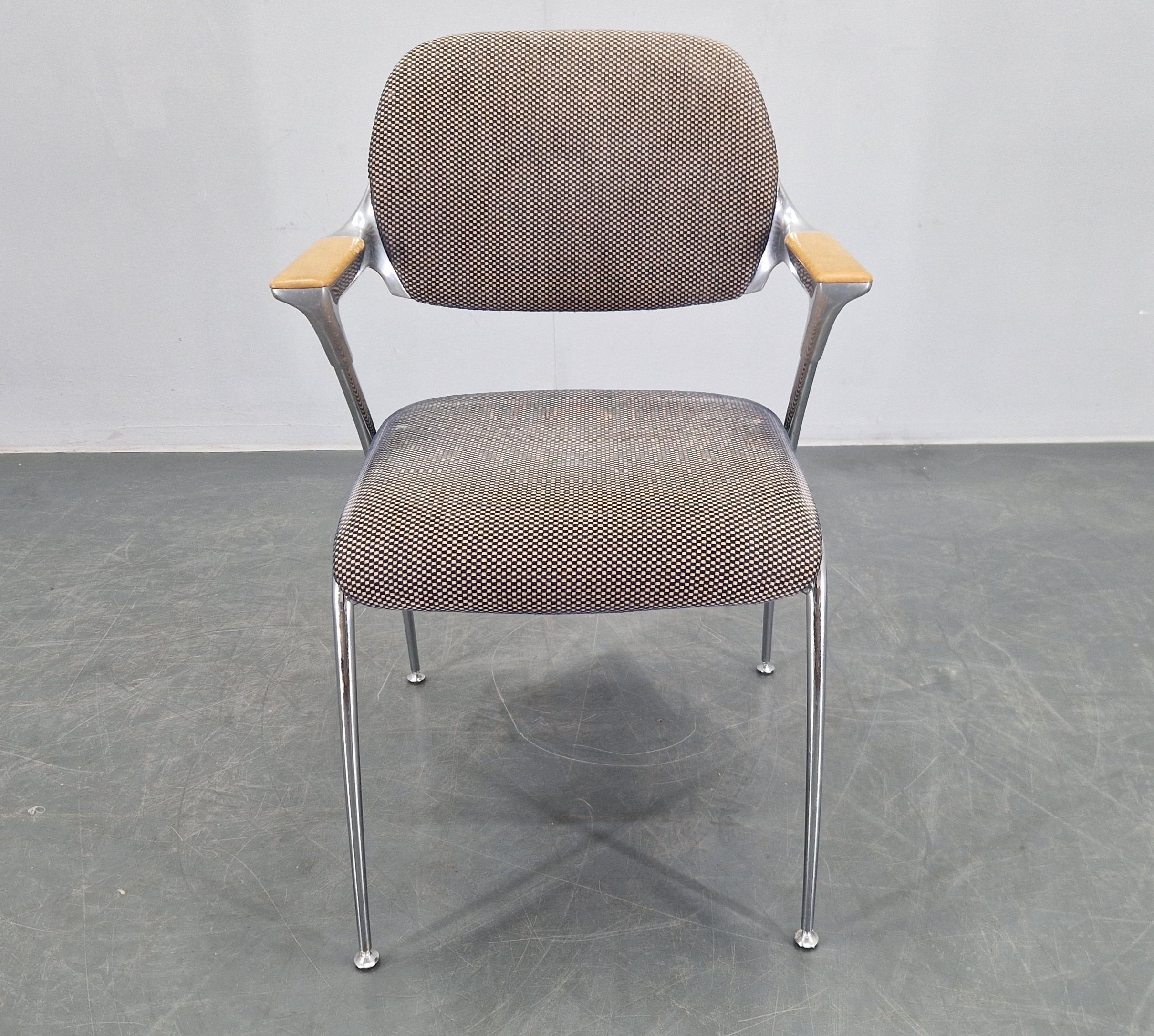 Set of Four Golf Dining Chairs, designed by Franceso Zaccone, Germany, 1970s For Sale 6