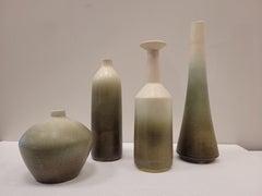 Set di quattro vasi in ceramica Greene & Greene, ARCA, anni '60