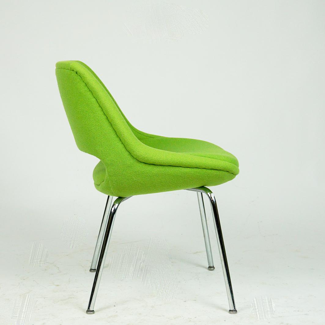 Set of Four green Kilta Chairs by Olli Mannermaa for Martela Oy Finland For Sale 1