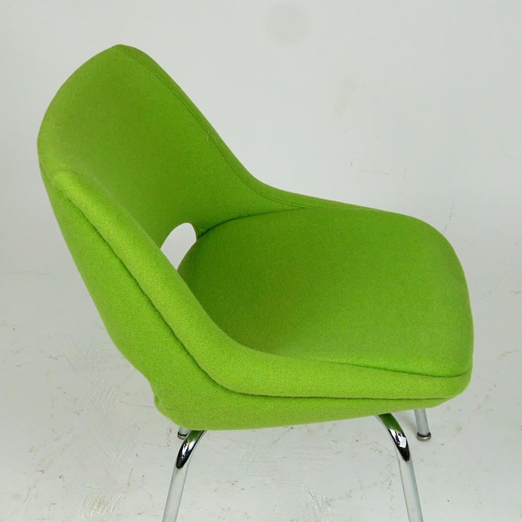 Set of Four green Kilta Chairs by Olli Mannermaa for Martela Oy Finland For Sale 2