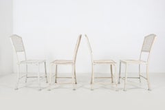 Set of Four Gustave Serrurier-Bovy Garden Chairs
