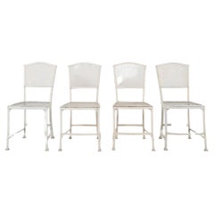 Set of Four Gustave Serrurier-Bovy Garden Chairs