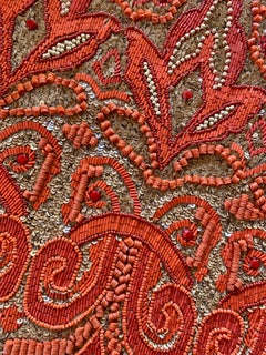 Set of Four Hand Beaded Placemats by Amy Seybert