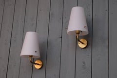 Set of 4 Hans Bergström Wall Lamps Model 407, 1950s