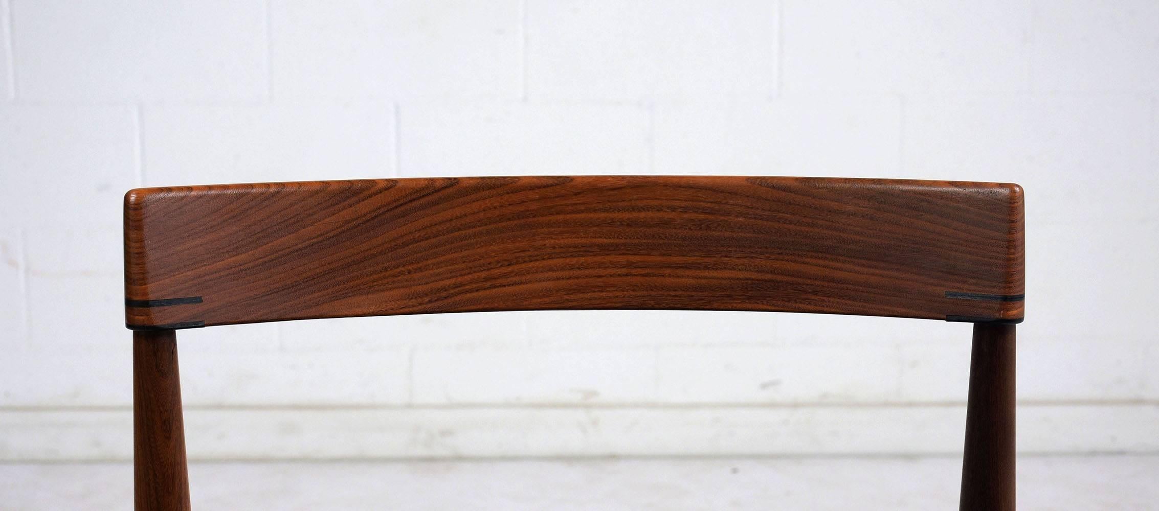 Ensemble de quatre chaises à manger Hans Olsen for Frem Rojle 1