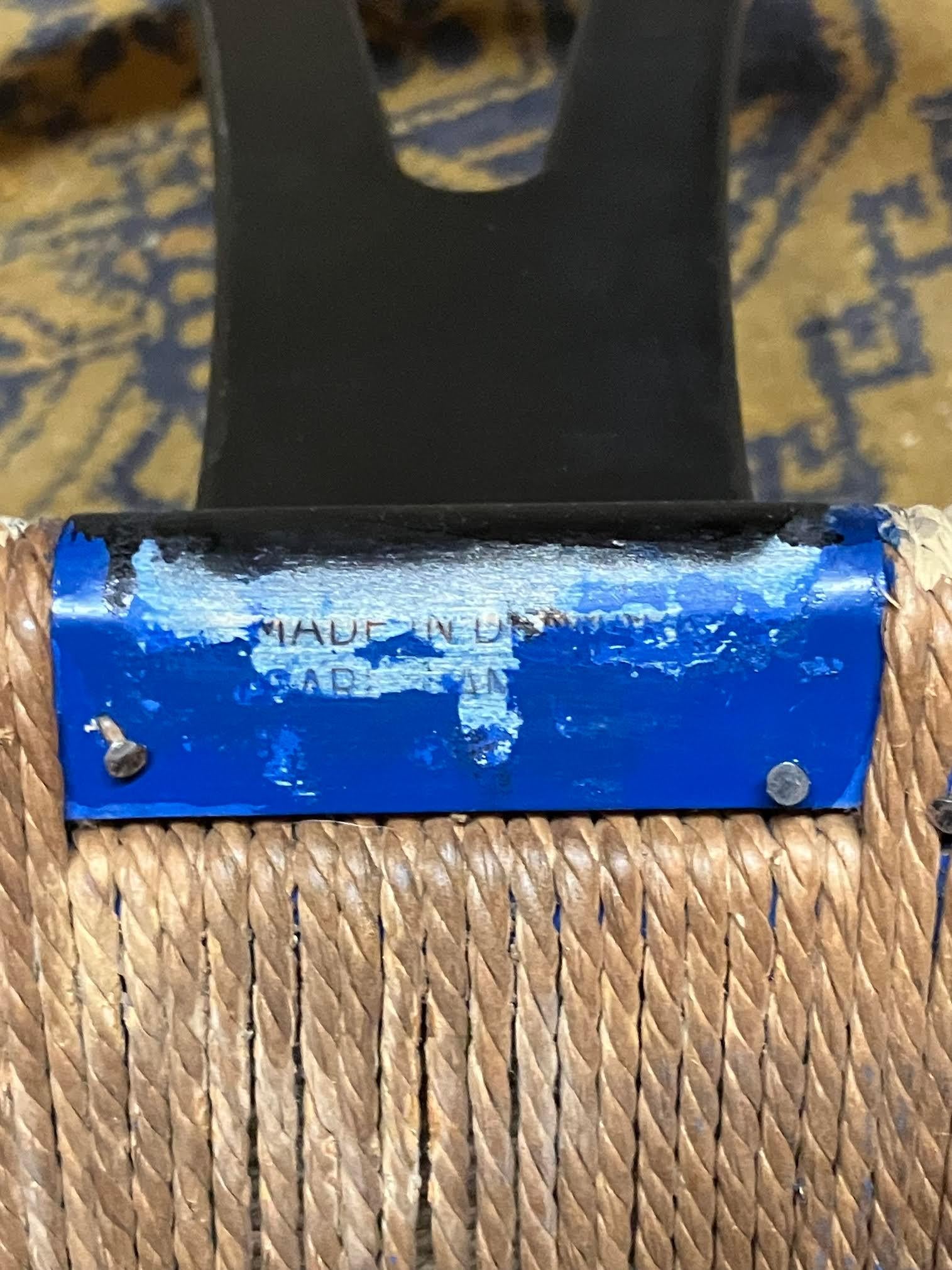 Cuatro sillas vintage CH24 